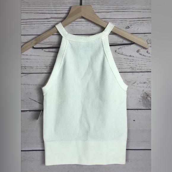 Free People Wide Rib Seamless Cami - Ivory - XS/S - Picture 3 of 6